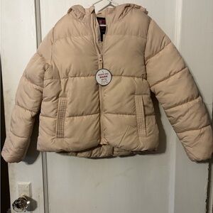 Swiss Tech Kids Light Beige Puffer Jacket